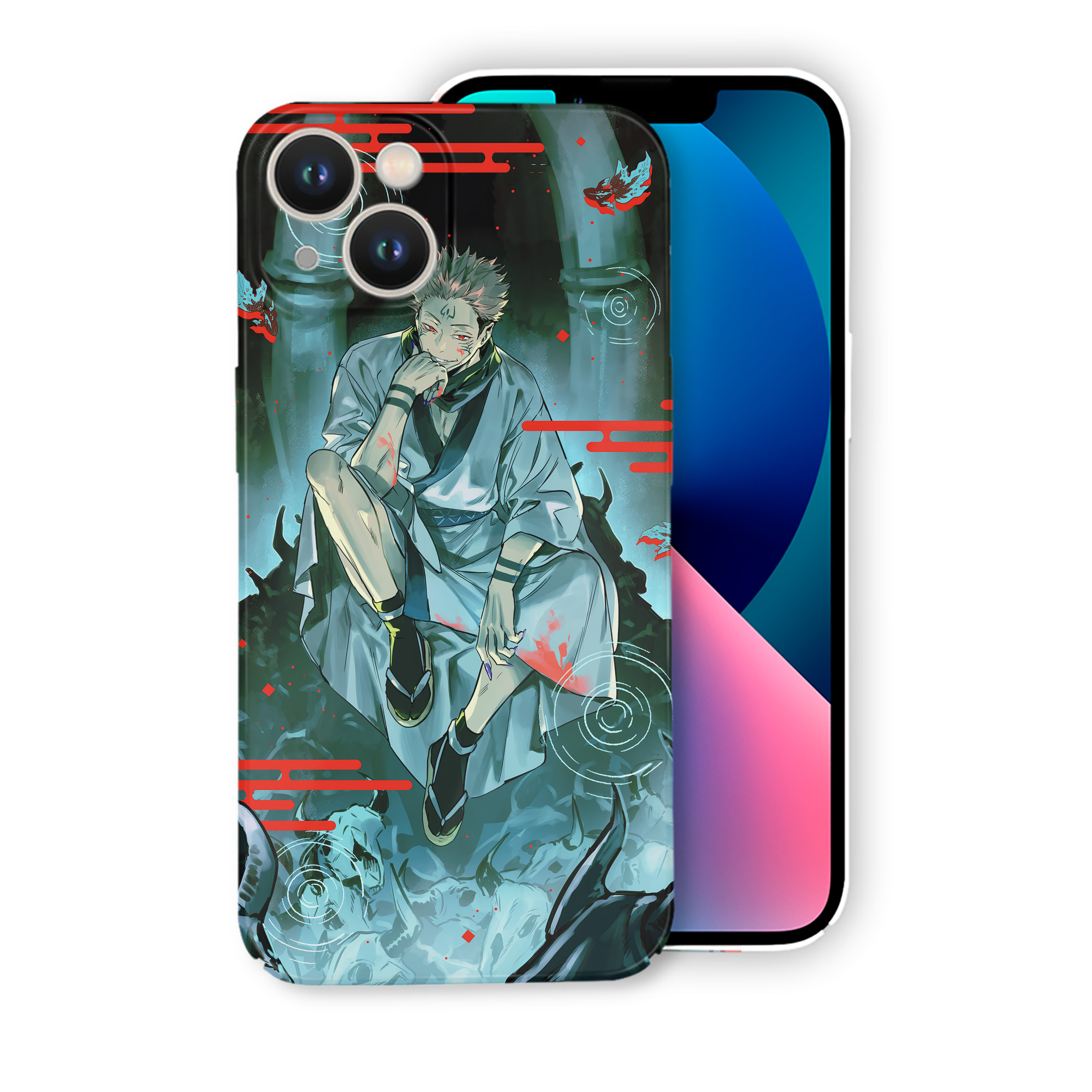 （画像用） 呪術廻戦 Jujutsu Kaisen 【iPhone 14シリーズ対応】ハードケース